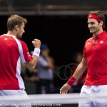 Federer Chiudinelli DC Zwitserland-NL 2015 0433