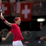 Federer Chiudinelli DC Zwitserland-NL 2015 9924