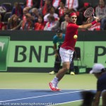 Federer  DC Zwitserland-NL 2015 9990