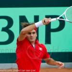 Roger Federer Davis Cup NL Zwits 1024