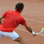 Roger Federer Davis Cup NL Zwits 1132