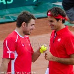 Roger Federer Davis Cup NL Zwits 669