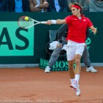 Roger Federer Davis Cup NL Zwits 983