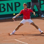 Roger Federer Davis Cup NL Zwits 987