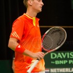 Thiemo de Bakker Davis Cup NL Finland 10 feb 2012 4588