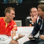 Thiemo de Bakker Davis Cup NL Finland 10 feb 2012 4602