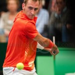 Thiemo de Bakker Davis Cup NL Finland 10 feb 2012 4661