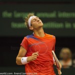 Thiemo de Bakker Davis Cup NL-Oostenrijk Melzer 8705