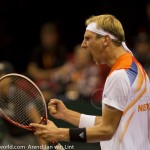 Thiemo de Bakker Davis Cup NL-Oostenrijk Melzer 9180