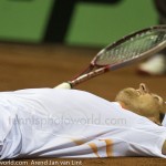 Thiemo de Bakker Davis Cup NL-Oostenrijk Melzer 9188