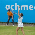 Flavia Pennetta Unicef Open 2011 service 2
