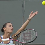Flavia Pennetta Unicef Open 2011 service 22