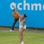 Flavia Pennetta Unicef Open 2011 service 4