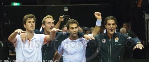 Davis Cup 2013 Nederland Oostenrijk team 3606