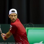Jurgen Melzer Davis Cup 2013 NL Oostenrijk 8645