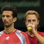 Oliver Marach en Knowle Davis Cup 2013 NL Oostenrijk 9488