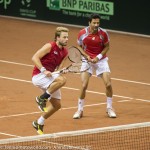 Oliver Marach en Knowle Davis Cup 2013 NL Oostenrijk 9679