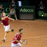 Oliver Marach en Knowle Davis Cup 2013 NL Oostenrijk 9727