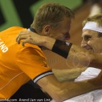 Thiemo de Bakker Davis Cup NL-Oostenrijk Melzer 9191