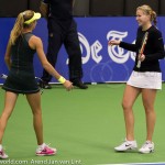 Indy de Vroome met Michaella Krajicek Masters 2013 6068