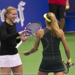 Indy de Vroome met Michaella Krajicek Masters 2013 6076