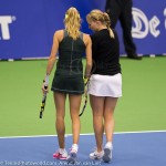 Indy de Vroome met Michaella Krajicek Masters 2013 6114