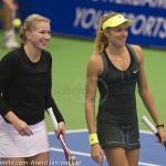 Indy de Vroome met Michaella Krajicek Masters 2013 6124