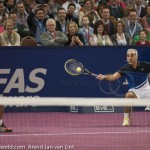 Mats Wilander Afas TC 2013 met Mansour Bahrami 3843