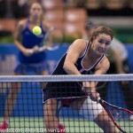 Alizé Cornet dubbel Katowice 2015 3591