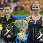 Ysaline Bonaventrue Demi Schuurs Finale Katowice 2015 4821