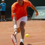 Robin Haase Davis Cup Oostr-NL 2015 0654
