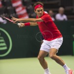 Roger Federer DC Zwitserland-NL 2015 9253