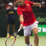 Roger Federer DC Zwitserland-NL 2015 9256