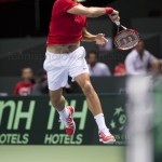 Roger Federer DC Zwitserland-NL 2015 9499