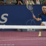 Mansour Bahrami Afas TC 2013 met Wilander 3842