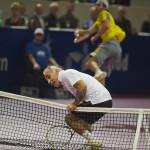 Monsour Bahrami met Sidney de Boer Afas TC 2013 2610