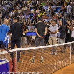 Andre Agassi; Exhibition Goran Ivanisevic; Juan Carlos Ferrero; Umag 2016; fotograaf Arend Jan van Lint; www.TennisPhotoWorld.com