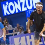 Exhibition Ivanisevic Agassie vs talents Umag 2016 8152