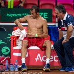 5973 Lukas Rosol tegen Thiemo 28 DC 2017 NL Tjechië
