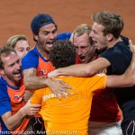 6479 DavisCupTeam NL na winst DC 2017 NL Tjechië