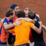 6485 DavisCupTeam NL na winst DC 2017 NL Tjechië