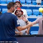 Marcus wellis with French fans  2025 final fans Umag 8786